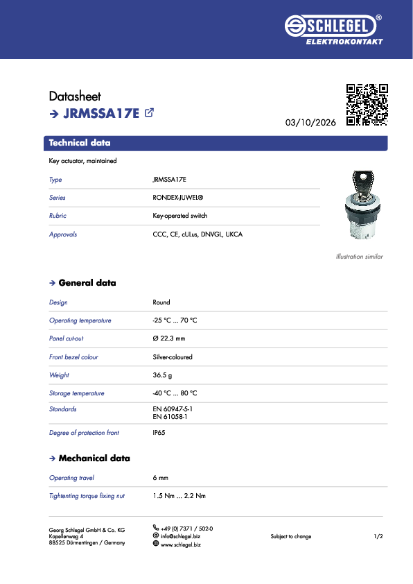 Datasheet_JRMSSA17E