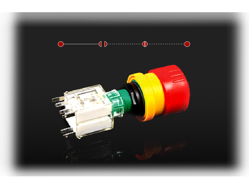 Not-Aus-Taster Bouton d'arrêt d'urgence