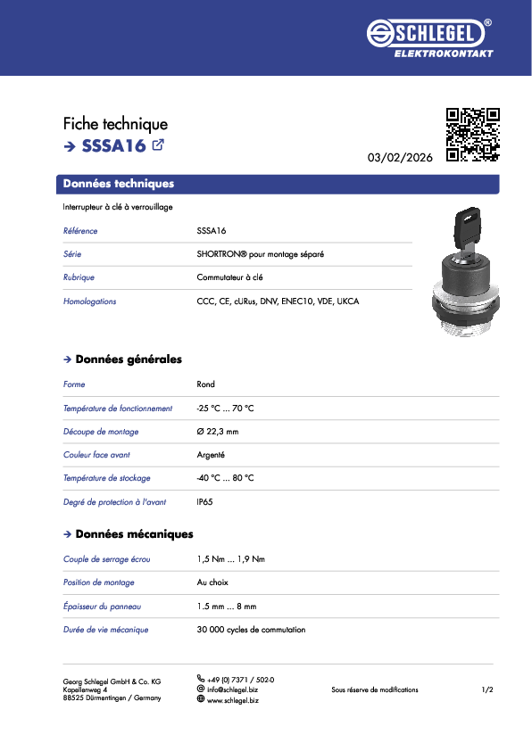 Datasheet_SSSA16