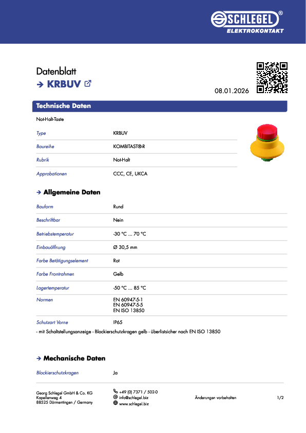 Datasheet_KRBUV