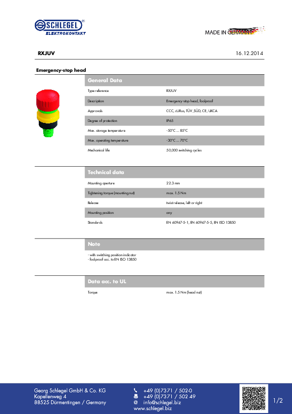 Datenblatt_RXJUV