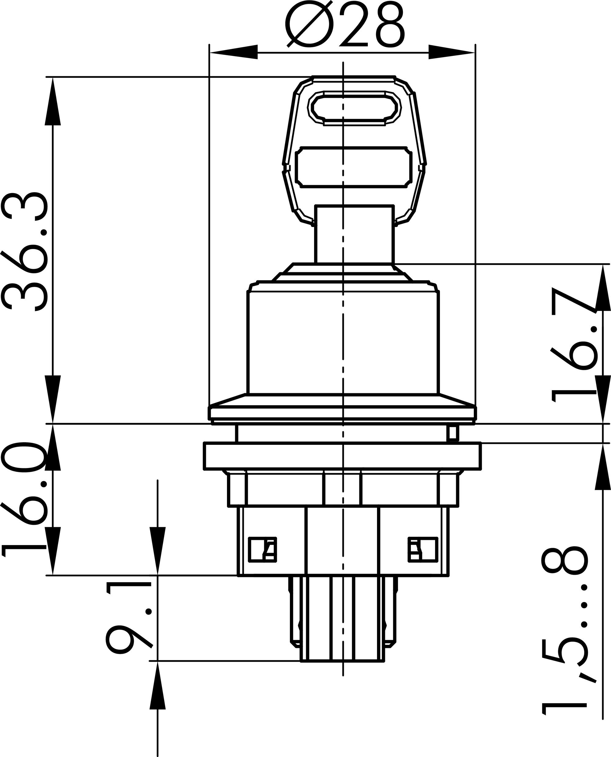 Maßskizze SVASSA14I