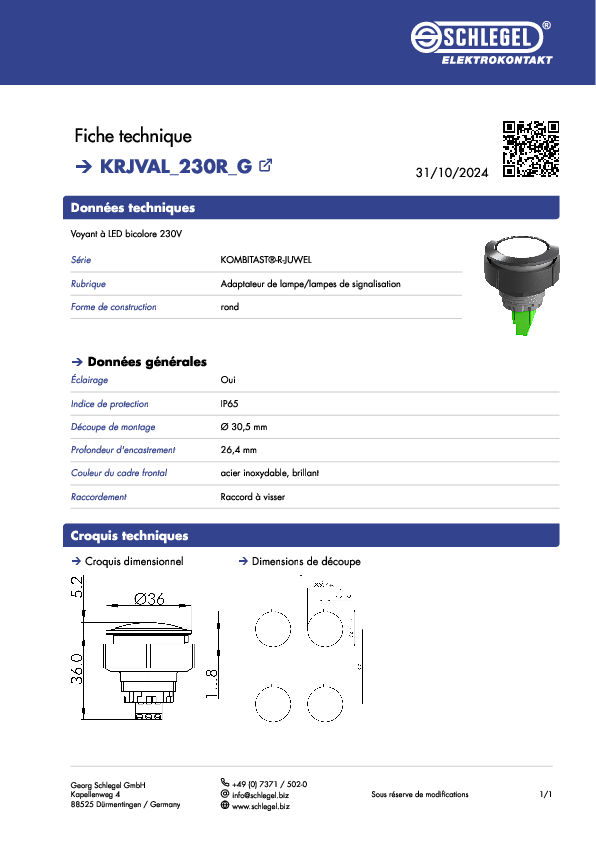 Fiche technique_KRJVAL_230R_G