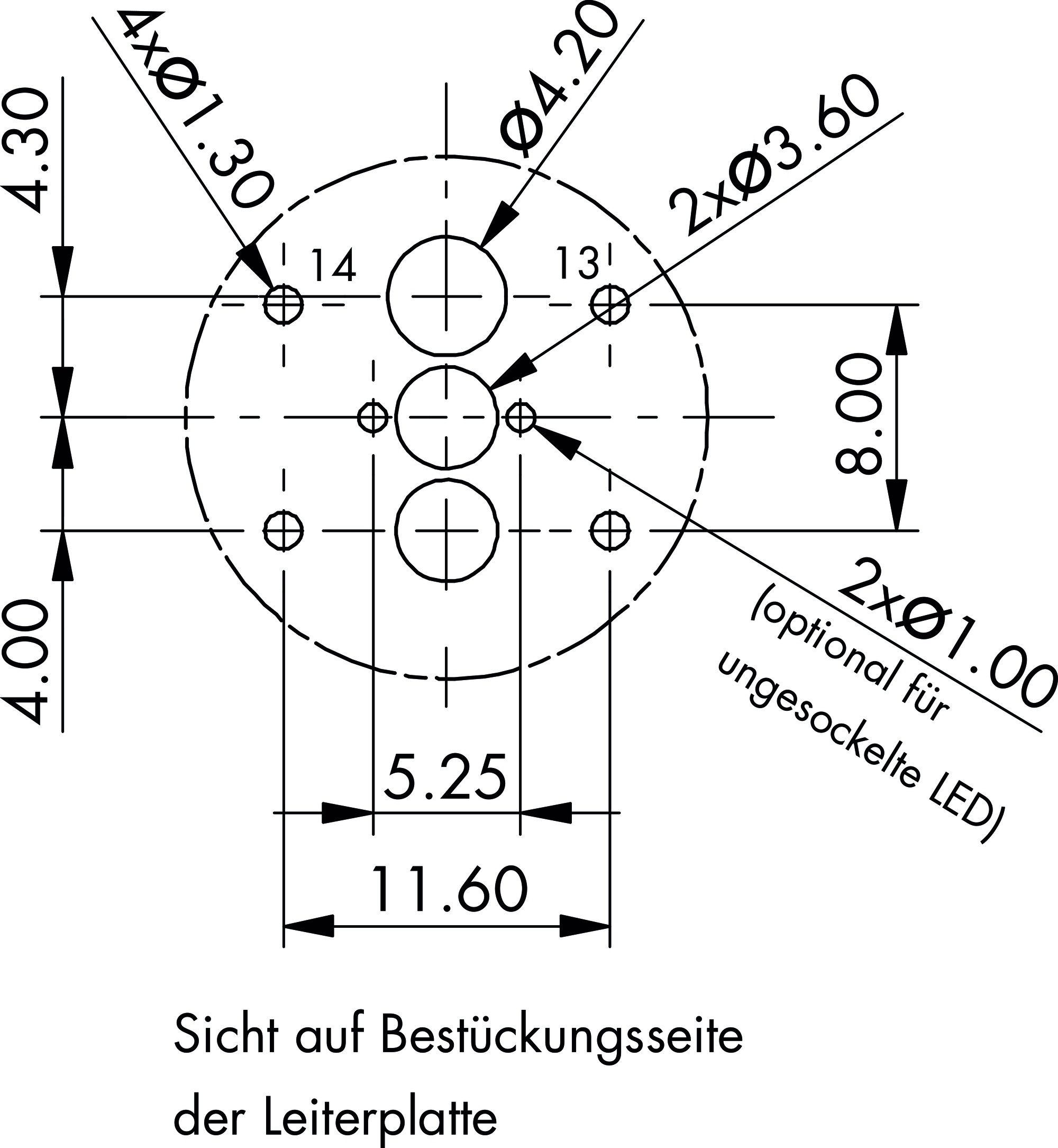 Bohrbild PTSI