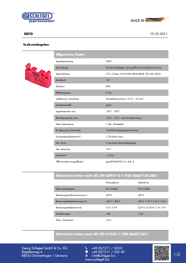 Datasheet_DSTO