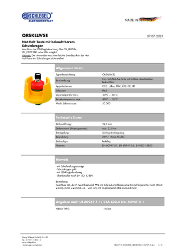 Datasheet_QRSKLUVSE