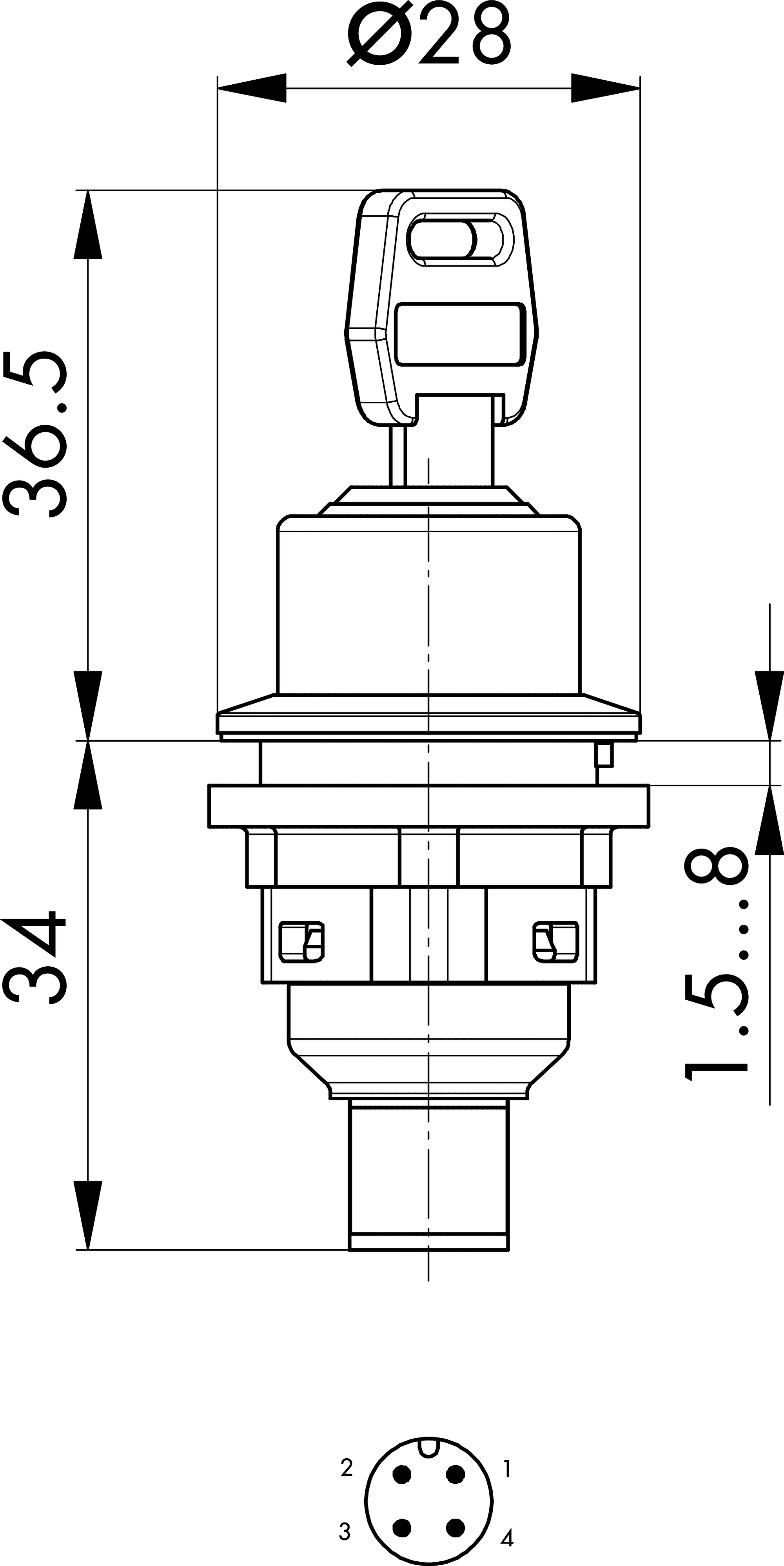 Maßskizze SSWSSA14I_C007
