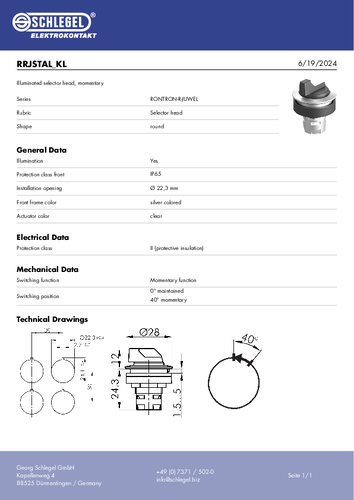 Datasheet_RRJSTAL_KL