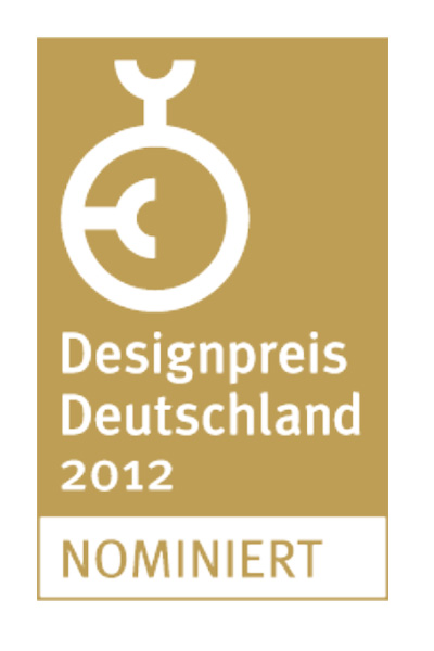 Designpreis Deutschland 2012 Auf dem Bild kann man den Designpreis Deutschland 2012 nominiert sehen.