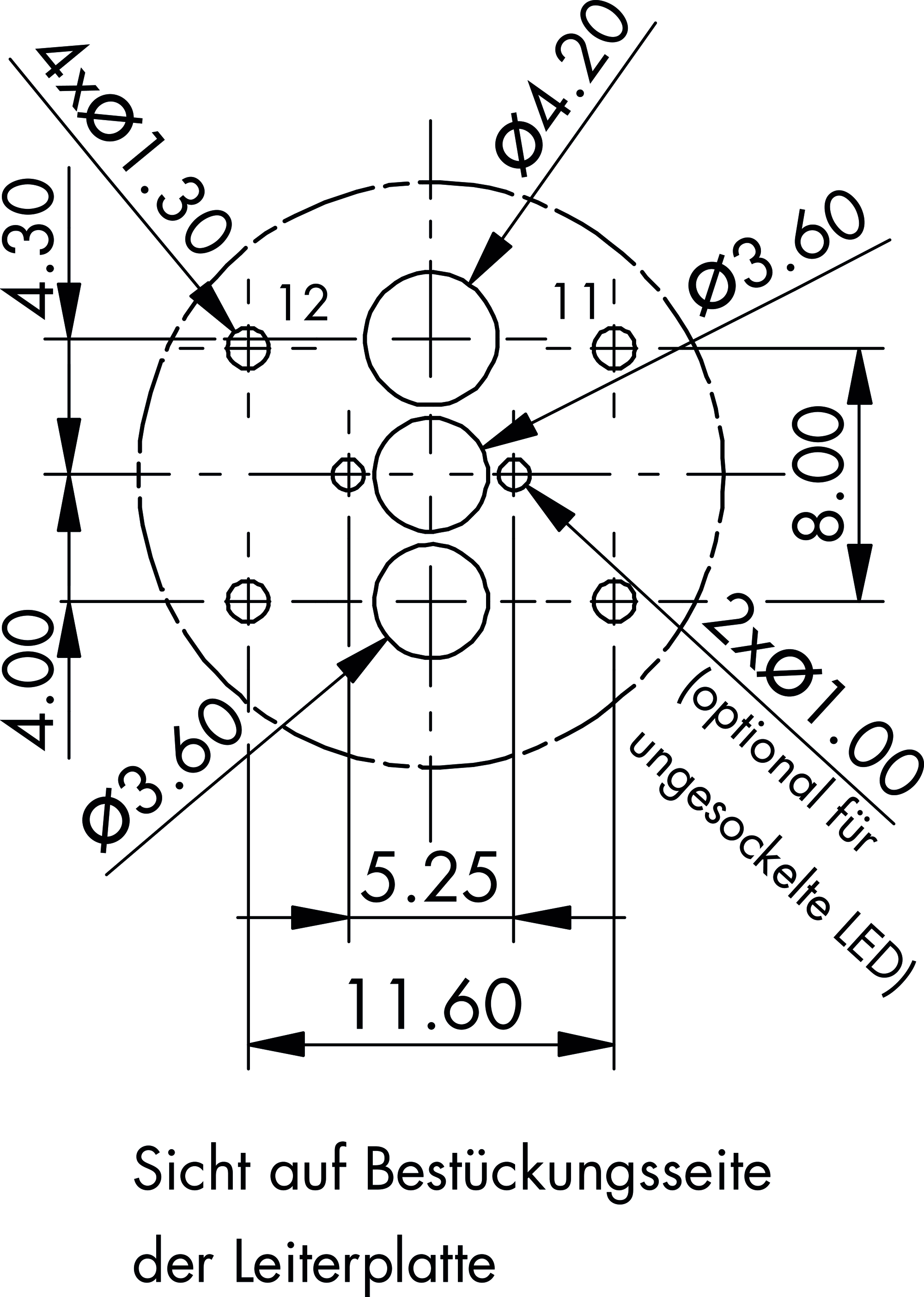 Bohrbild PTSO