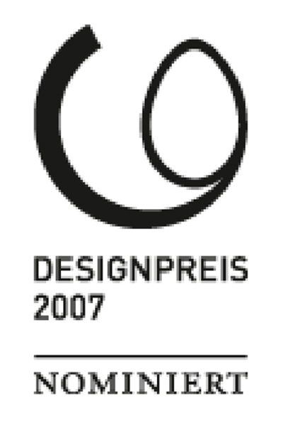 Designpreis 2007 Auf dem Bild kann man den Designpreis 2007 nominiert sehen.