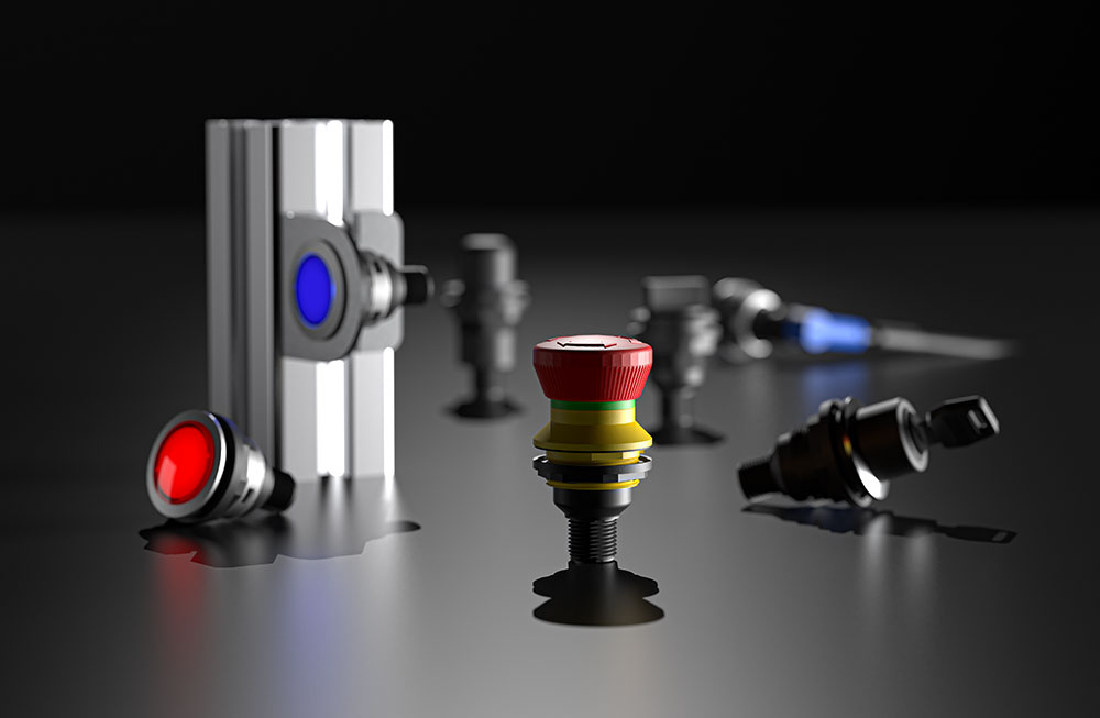Pushbuttons and switches | Buy pushbuttons & more | Georg Schlegel