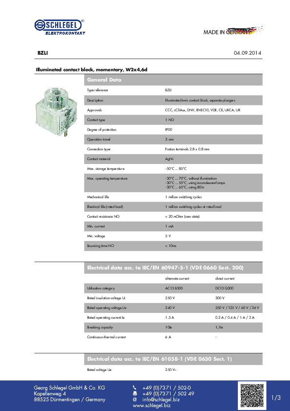 Datasheet_BZLI