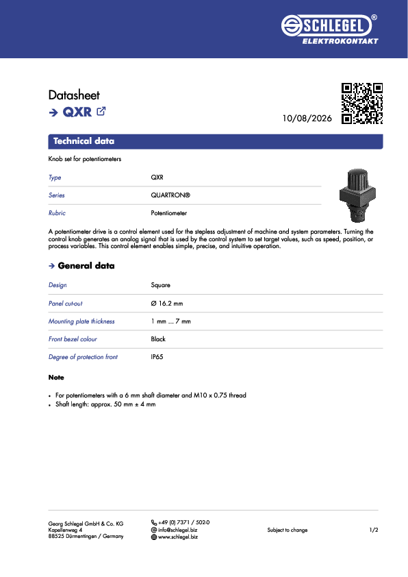 Datasheet_QXR