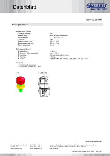 Datasheet_RXUV
