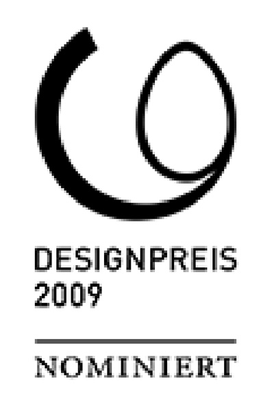 Designpreis 2009 Auf dem Bild kann man den Designpreis 2009 nominiert sehen.