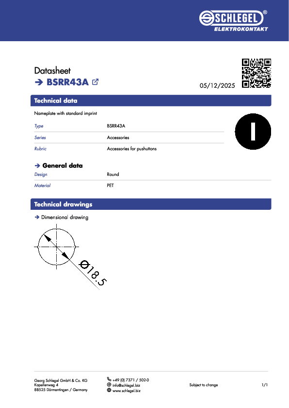 Datenblatt_BSRR43A