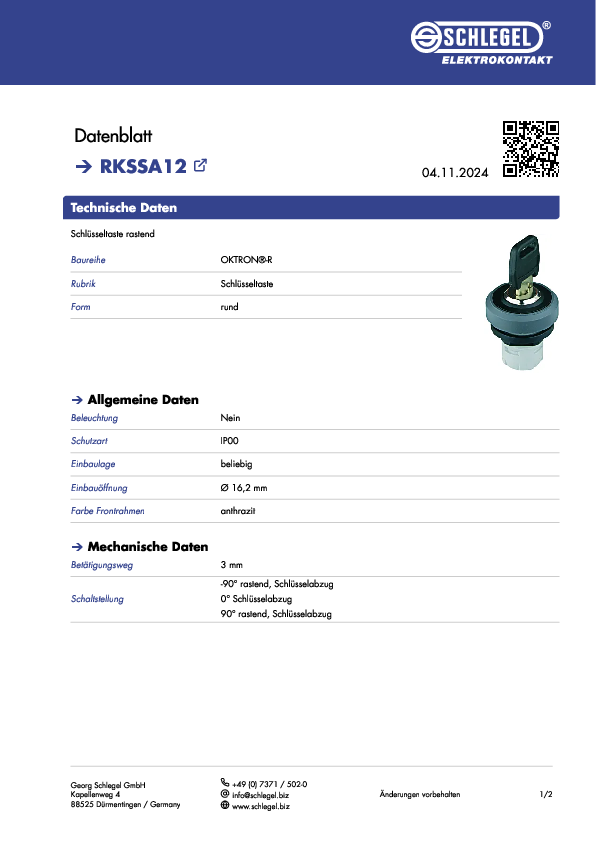 Fiche technique_RKSSA12