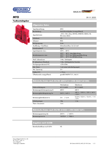 Datasheet_MTO
