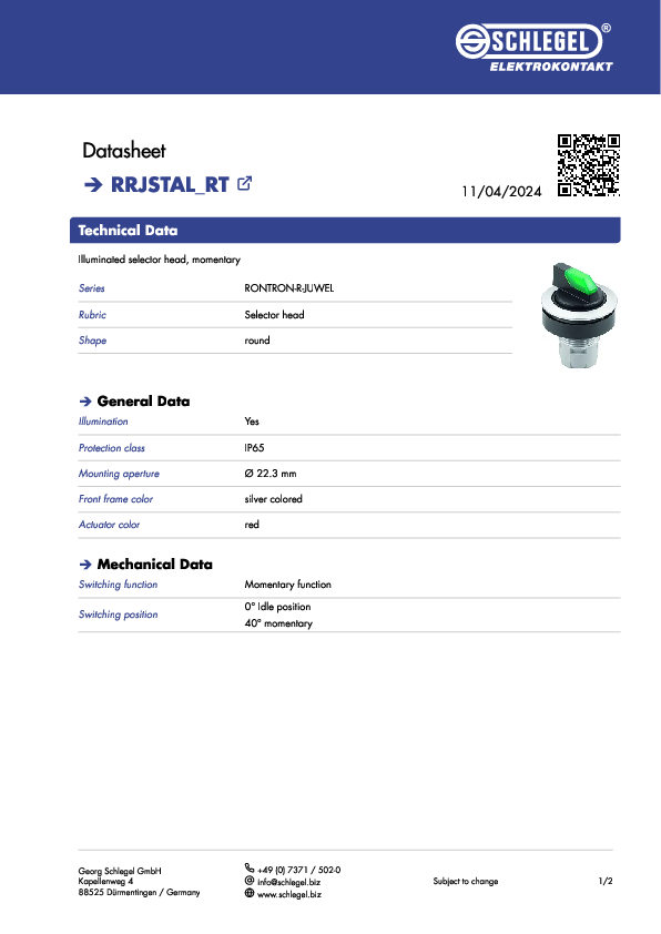 Datenblatt_RRJSTAL_RT
