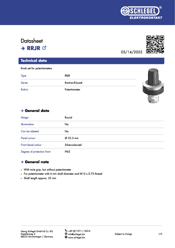Datasheet_RRJR