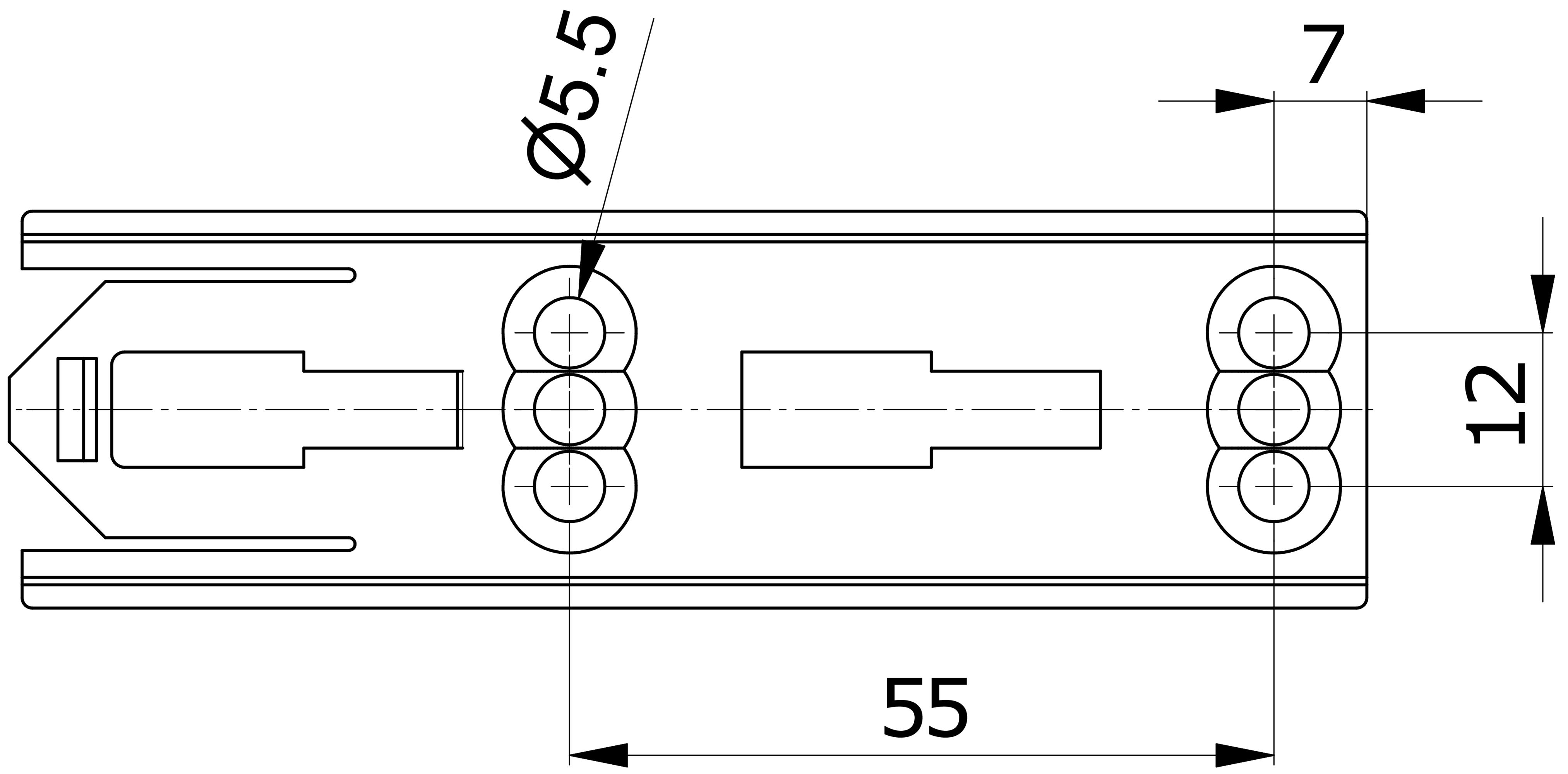 Maßskizze PXH2
