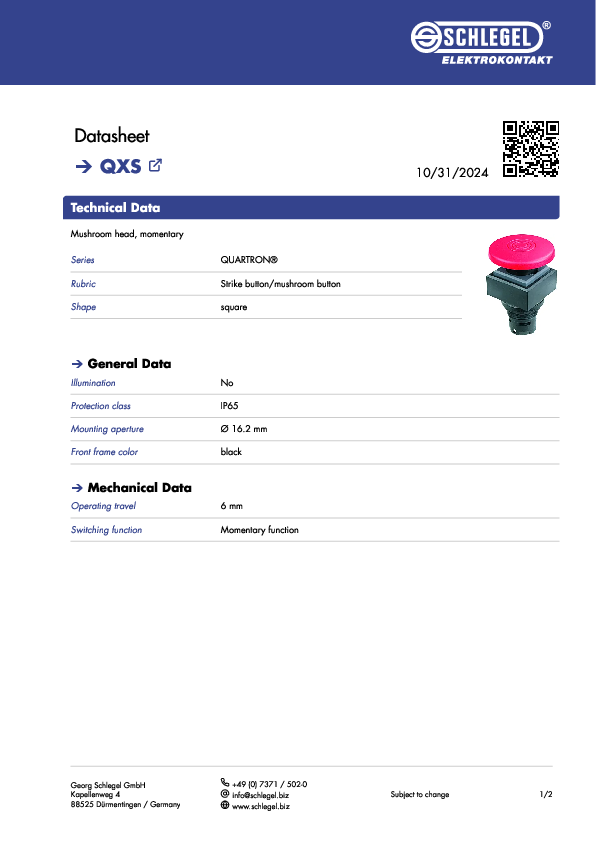 Datasheet_QXS