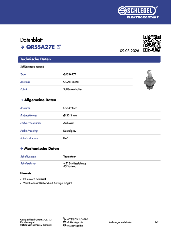 Datasheet_QRSSA27E
