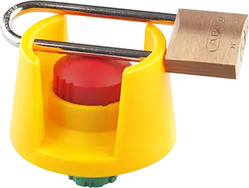 Schutzkragen abschließbar