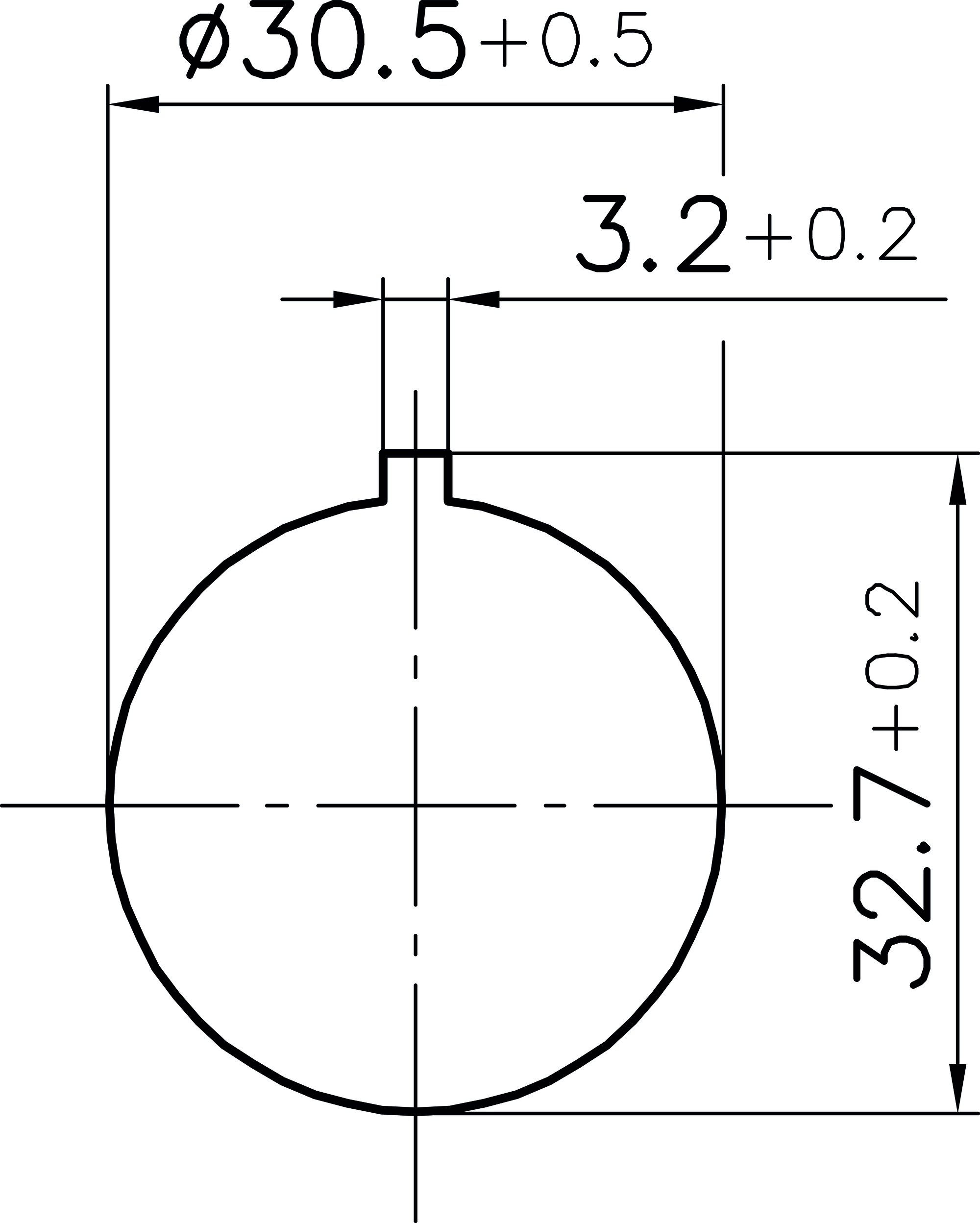 Bohrbild KRBUV70