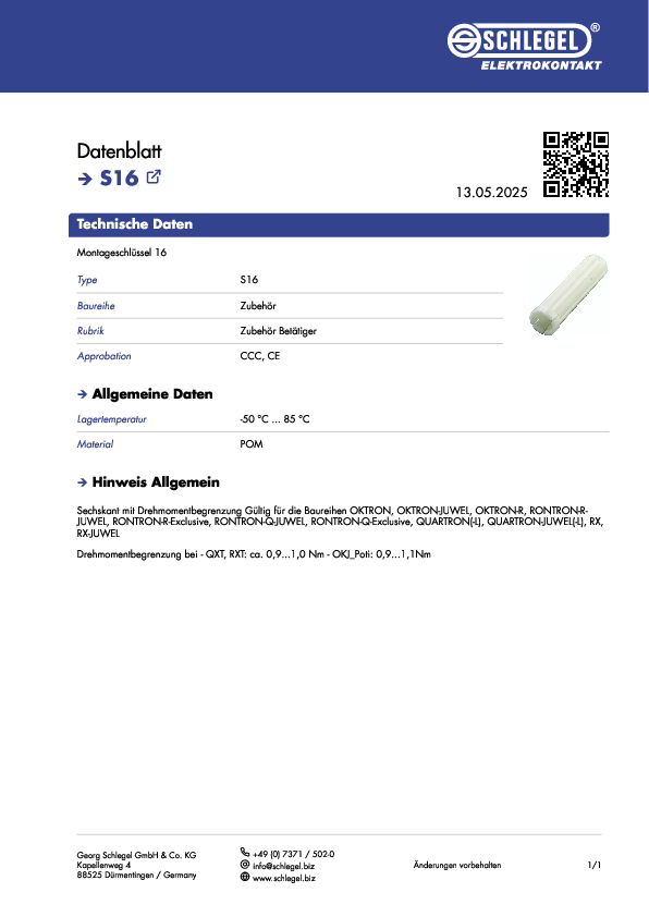 Datasheet_S16
