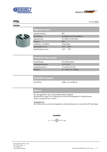 Datasheet_PTSL