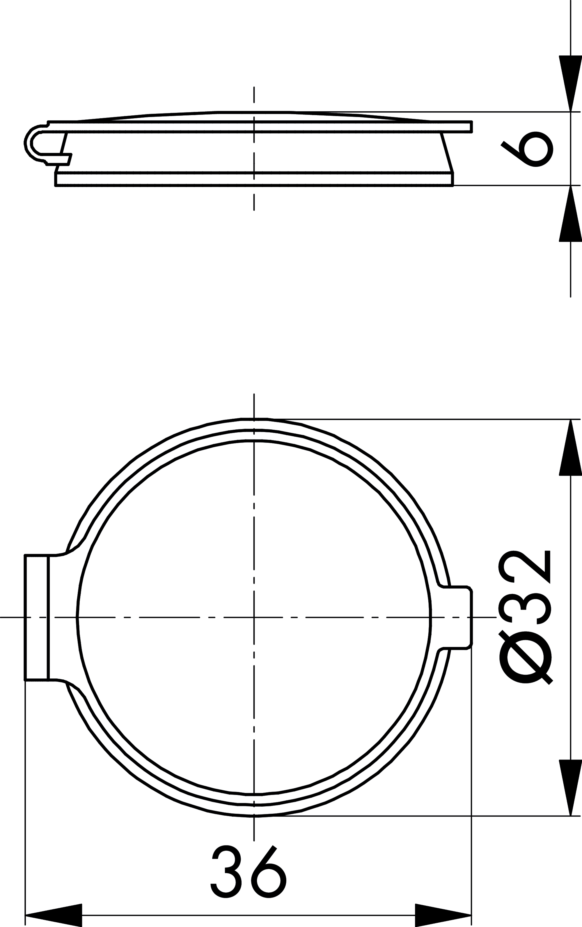 Maßskizze AK22RRSW