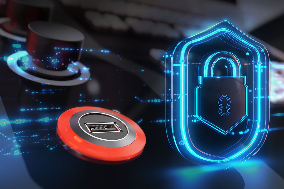Maximale Sicherheit für USB- und Ethernet-Schnittstellen 2BSecure für Ihre Sicherheit