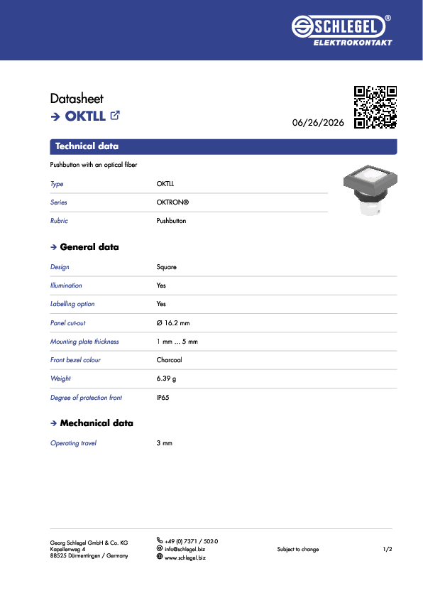 Datasheet_OKTLL