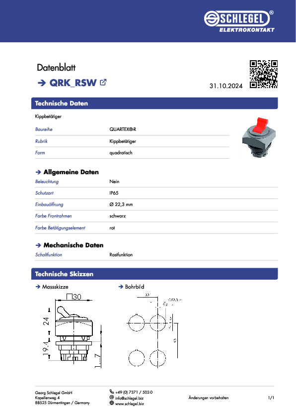 Datenblatt_QRK_RSW
