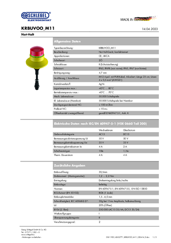 Fiche technique_KRBUVOO_M11