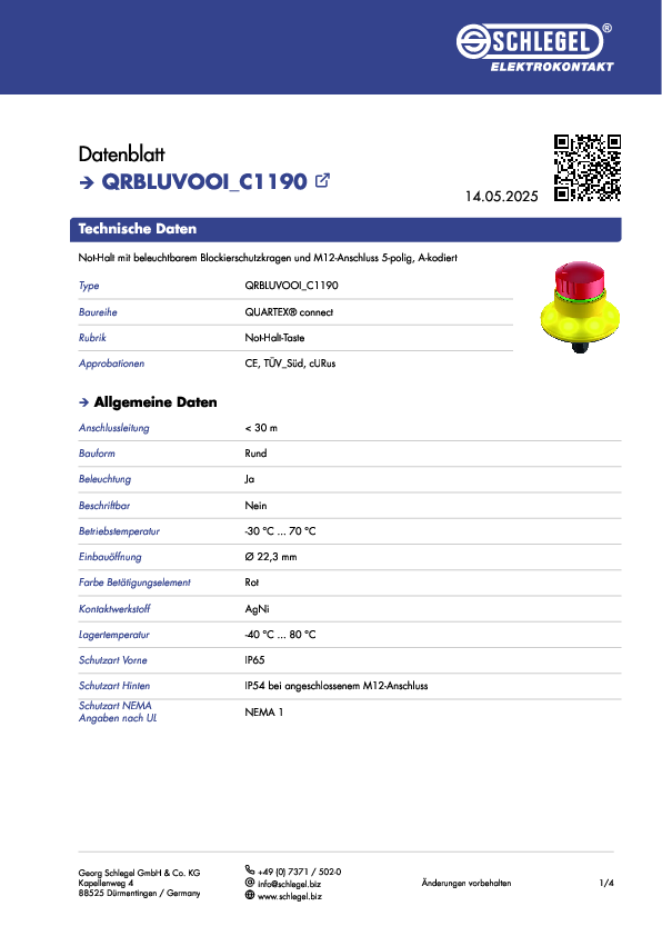 Datasheet_QRBLUVOOI_C1190