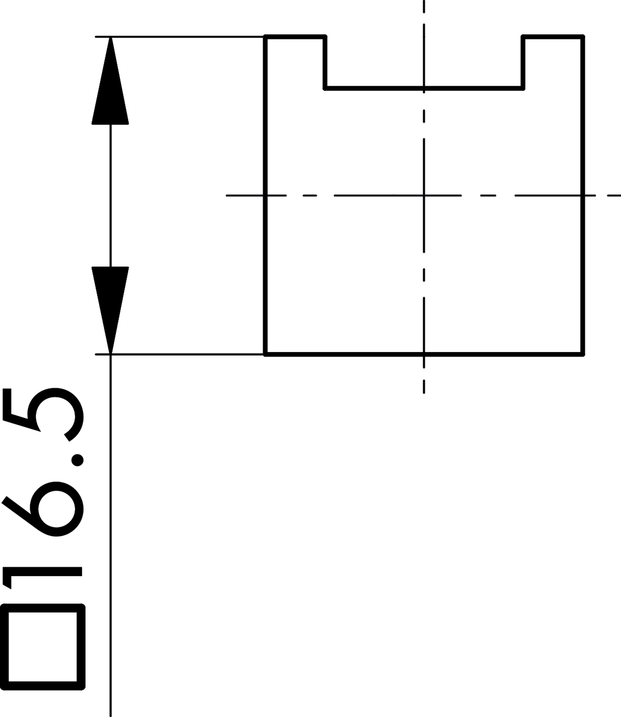 Maßskizze BSQXLL68