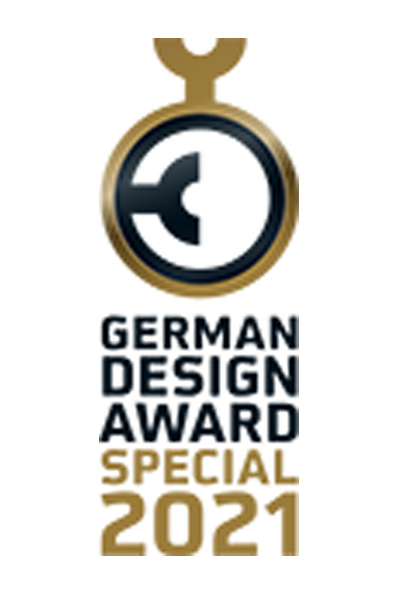 German Design Award 2021 Sur la photo, on peut voir le German Design Award Special 2021.