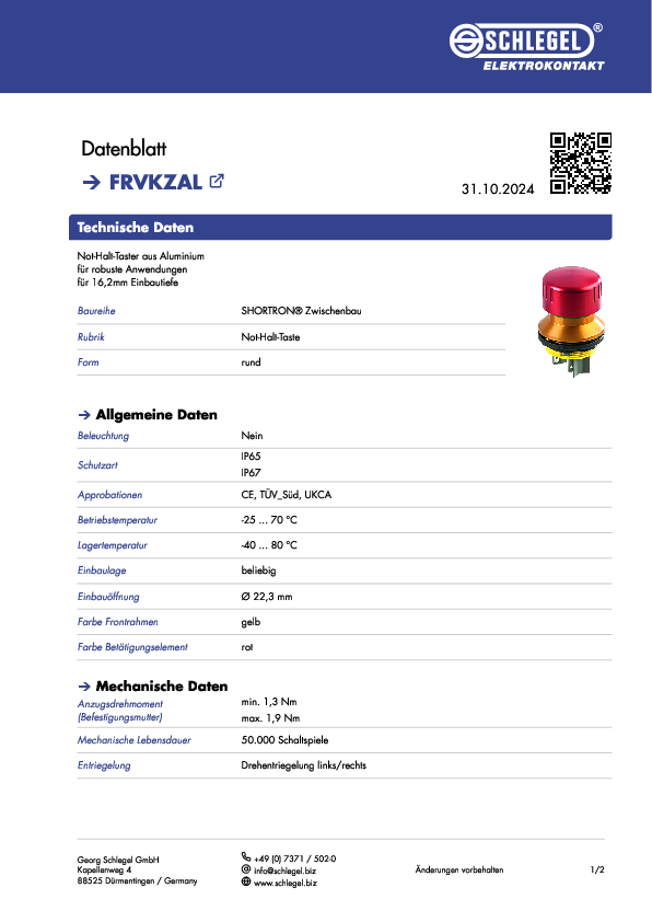 Datasheet_FRVKZAL