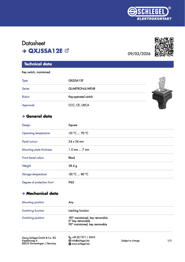 Datasheet_QXJSSA12E