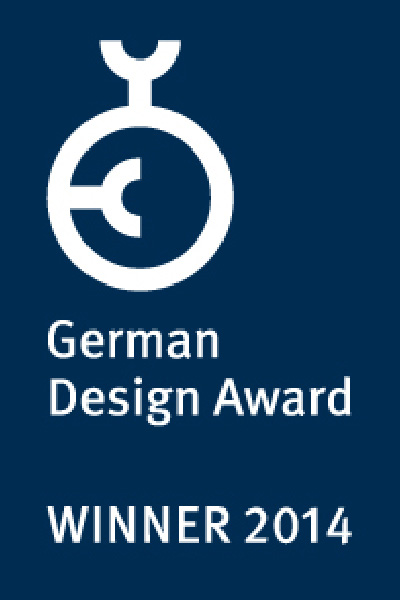 German Design Award 2014 Auf dem Bild kann man den German Design Award Winner 2014  sehen.