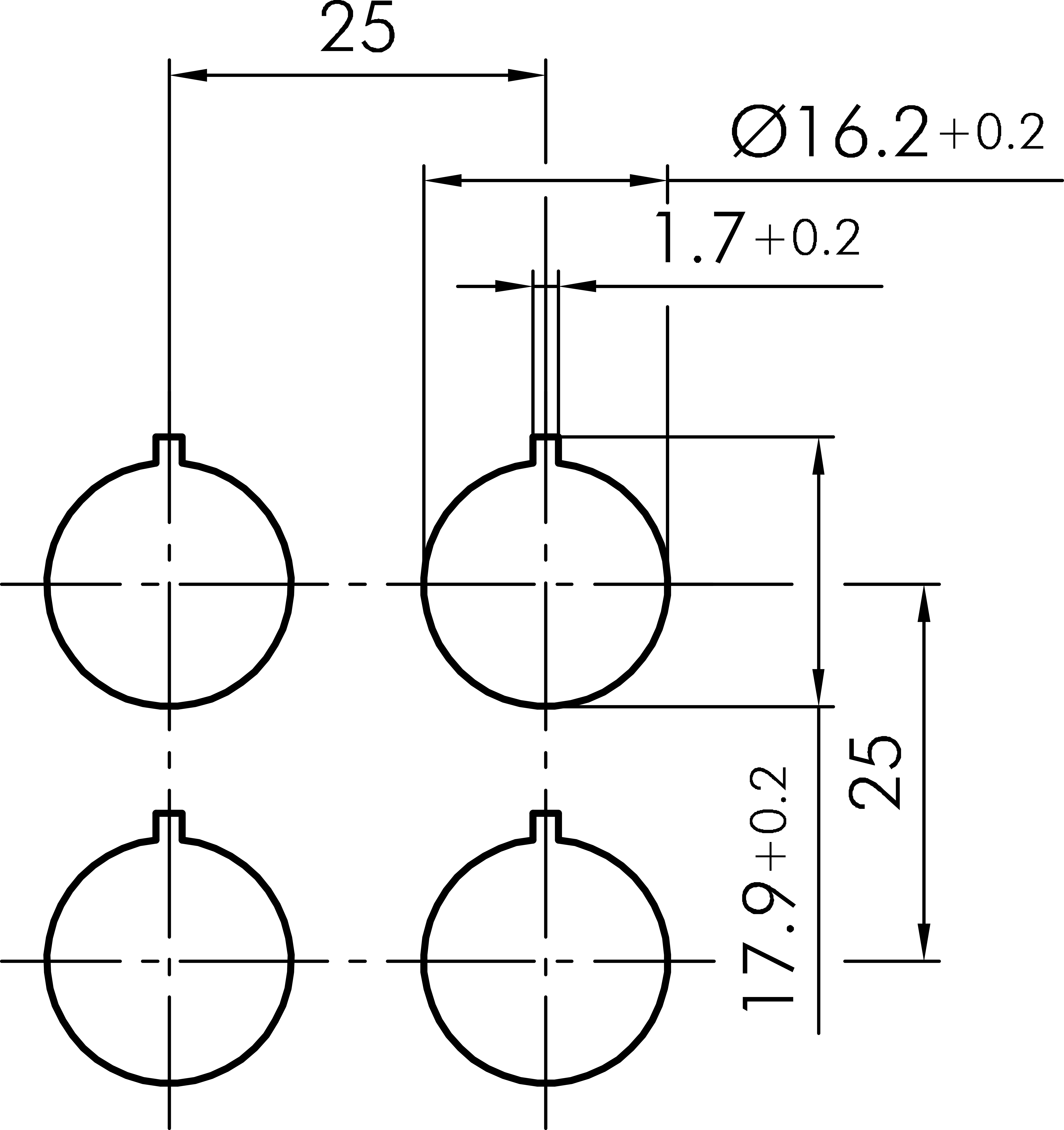 Bohrbild RKSSMA16