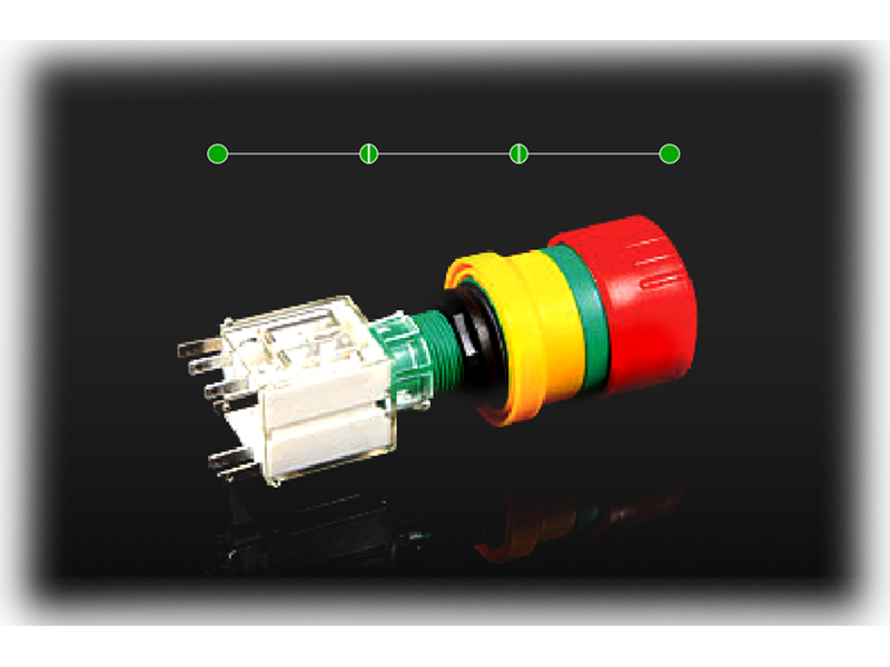 Not-Aus-Taster Bouton d'arrêt d'urgence