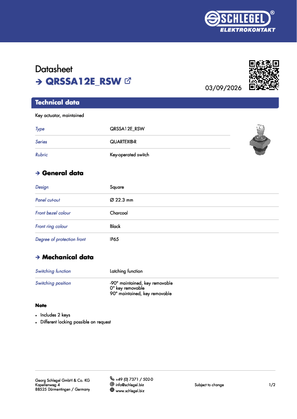 Datenblatt_QRSSA12E_RSW