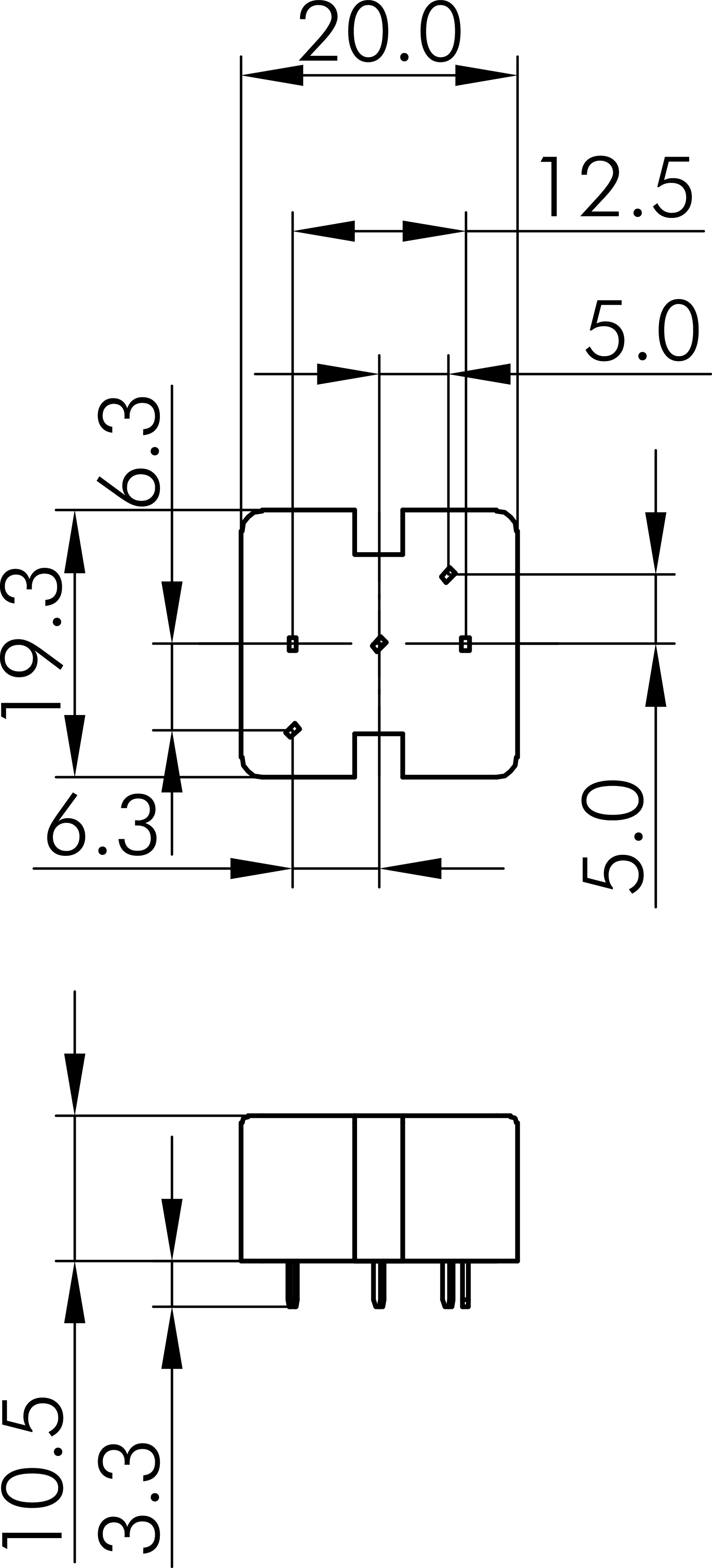 Maßskizze CAFP5