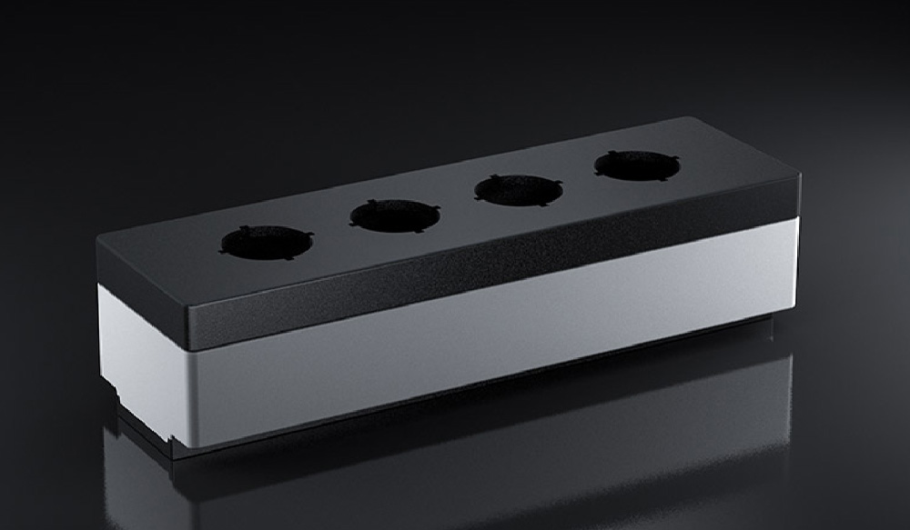 Proboxx Kunststoffgehäuse Sur la photo, on peut voir un boîtier en plastique d'un Proboxx.