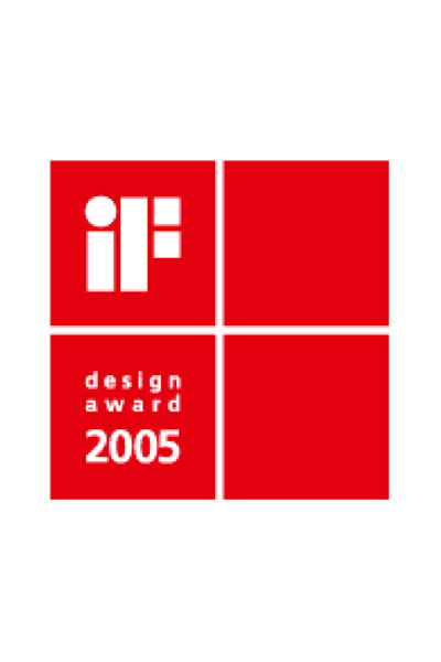 iF Design Award 2005 Auf dem Bild ist der iF Design Award 2005 zu sehen.