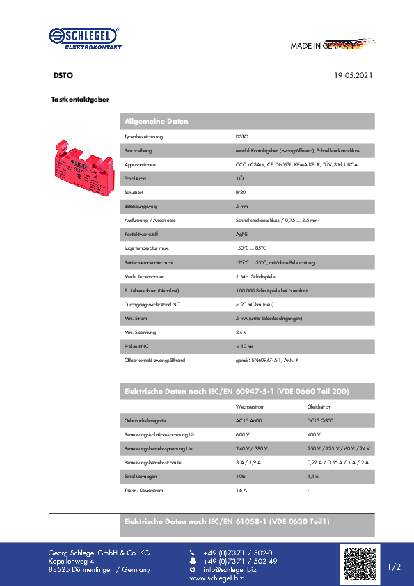 Datasheet_DSTO
